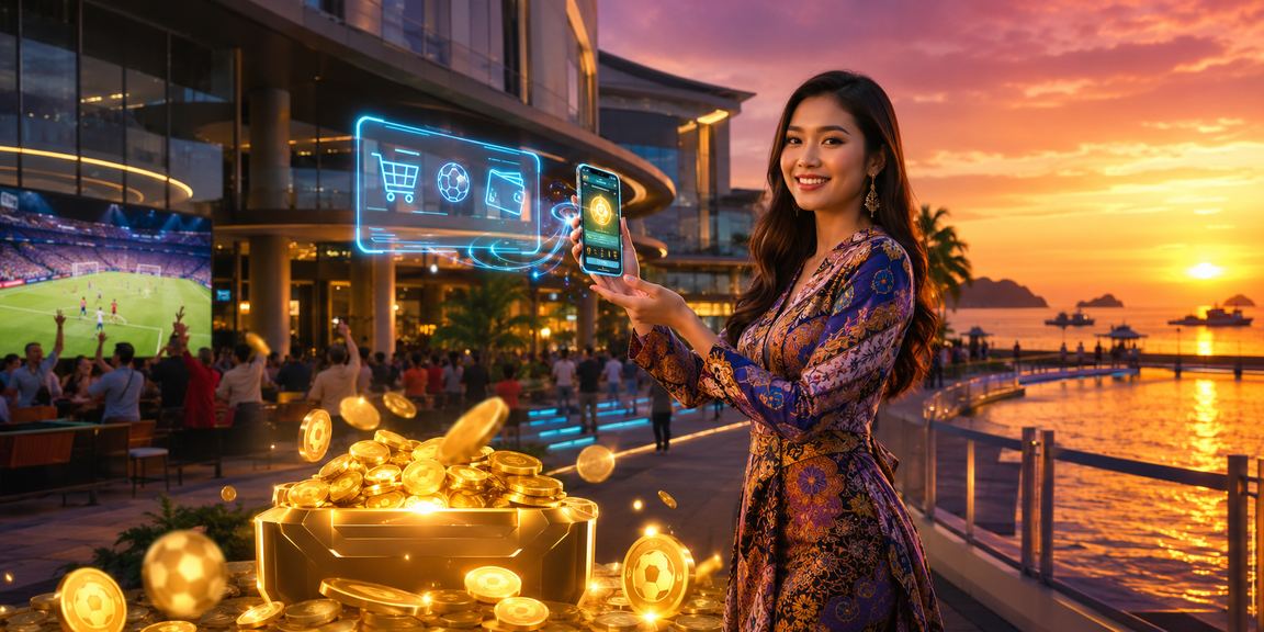 Antara muka aplikasi kasino psa10 berlatarbelakang batik Kota Kinabalu Sabah