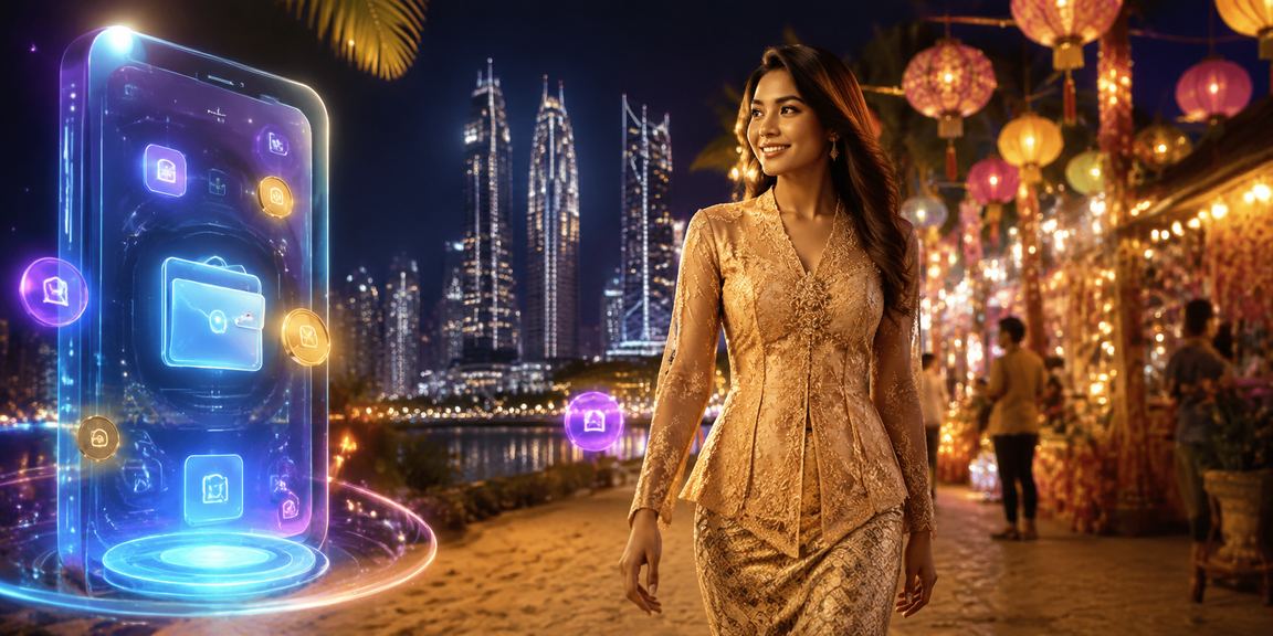 Pemain meneroka permainan popular psa10 dengan gaya kebaya Kuala Lumpur